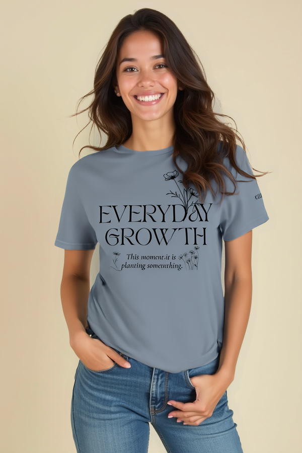 Everyday Growth – Mindset Floral Unisex Tee