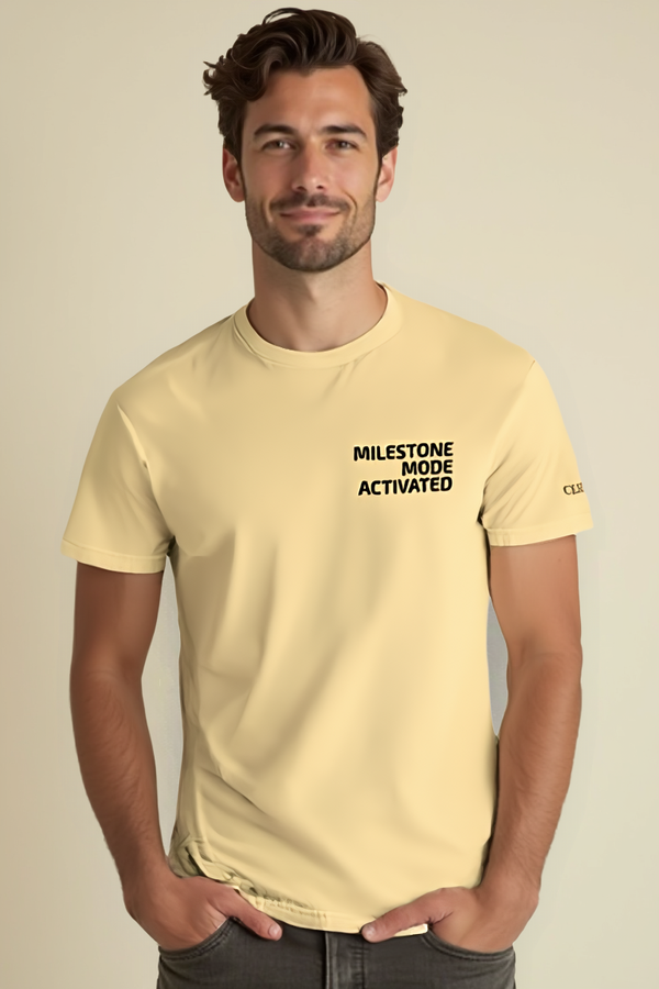 Milestone Mode Activated – Front & Back Print Tee